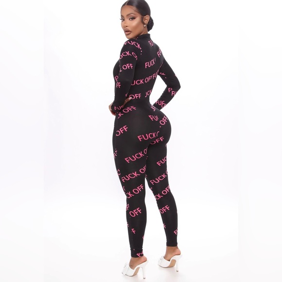 Fuck Off Jumpsuit - Picture 1 of 2